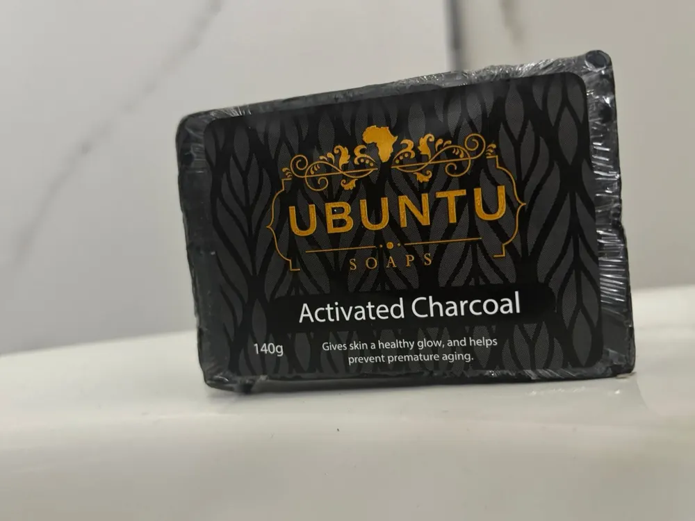 Ubuntu Activated Charcoal Soap Bar
